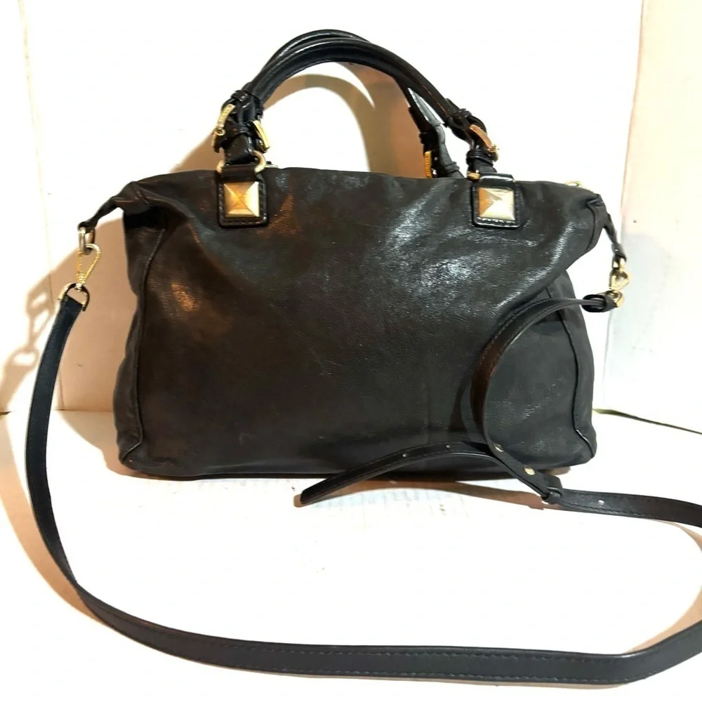 Michael kors Black Leather Handbag